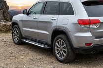 Jeep Grand Cherokee WK2 2010-2021 Pedane Laterali Sunrise (2 pz, Alluminio) foto 1