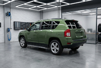 Jeep Compass 2006-2016 Pedane Laterali Maydos V2 (2 pz, acciaio inox) foto 1