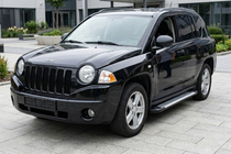 Jeep Compass 2006-2016 Pedane Laterali Line (2 pz, Alluminio) foto 1
