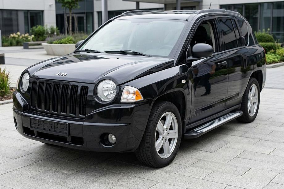 Jeep Compass 2006-2016 Pedane Laterali Line (2 pz, Alluminio) Image