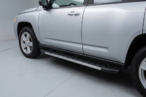 Jeep Compass 2006-2016 Pedane Laterali Duru (2 pz, Alluminio) foto 1