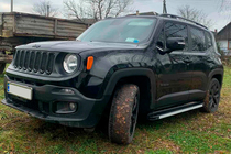 Jeep Renegade 2014- Pedane Laterali Maya V1 (2 pz, Alluminio) foto 1