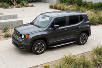 Jeep Renegade 2014- Pedane Laterali RedLine V1 (2 pz, Alluminio) foto 1