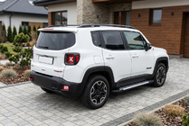 Jeep Renegade 2014- Pedane Laterali Line (2 pz, Alluminio) foto 1