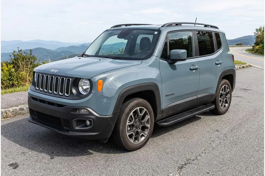 Jeep Renegade 2014- Pedane Laterali Bosphorus Black (2 pz, Alluminio) Image