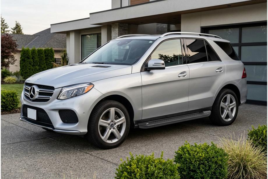 Mercedes GLE/ML class W166 2011-2018 Pedane Laterali Allmond Black (2 pz, Alluminio) Image