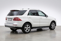 Mercedes GLE/ML class W166 2011-2018 Pedane Laterali Duru (2 pz, Alluminio) foto 1