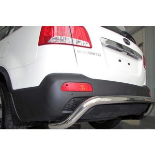 Barra Posteriore AK007 (Acciaio Inox) Kia Sorento II XM 2009-2014 foto 1