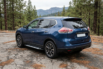 Nissan X-trail T32/Rogue 2014-2021 Pedane Laterali Sunrise (2 pz, Alluminio) foto 1