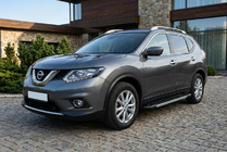 Nissan X-trail T32/Rogue 2014-2021 Pedane Laterali RedLine V1 (2 pz, Alluminio) foto 1