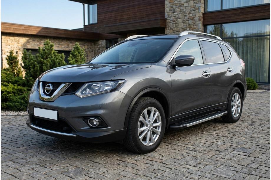 Nissan X-trail T32/Rogue 2014-2021 Pedane Laterali RedLine V1 (2 pz, Alluminio) Image
