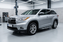 Toyota Highlander 2013-2019 Pedane Laterali Sunrise (2 pz, Alluminio) foto 1