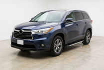 Toyota Highlander 2013-2019 Pedane Laterali RedLine V1 (2 pz, Alluminio) foto 1