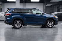 Toyota Highlander 2013-2019 Pedane Laterali Line (2 pz, Alluminio) foto 1