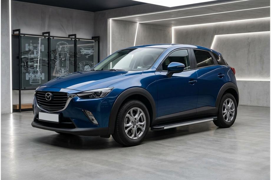 Mazda CX-3 2015- Pedane Laterali Maya V1 (2 pz, Alluminio) Image