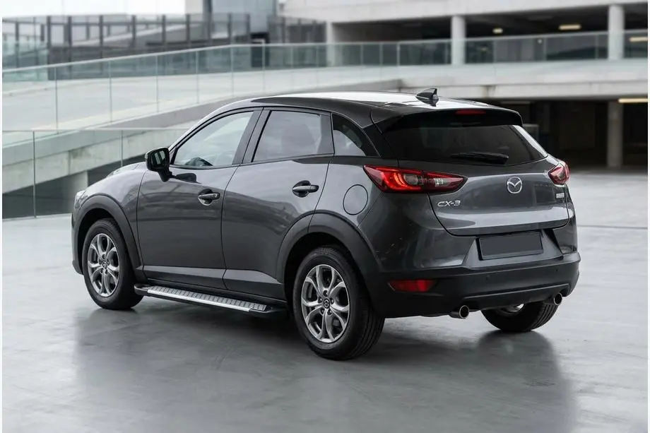 Mazda CX-3 2015- Pedane laterali Allmond Grey (2 pz, alluminio) Image