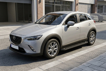 Mazda CX-3 2015- Pedane Laterali Allmond Black (2 pz, Alluminio) foto 1