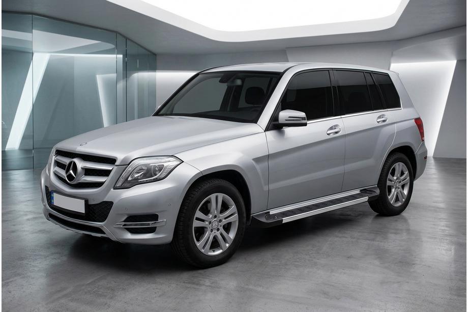 Mercedes GLK class X204 2008-2015 Pedane Laterali RedLine V1 (2 pz, Alluminio) Image