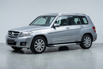 Mercedes GLK class X204 2008-2015 Pedane Laterali Rainbow (2 pz, Alluminio) foto 1
