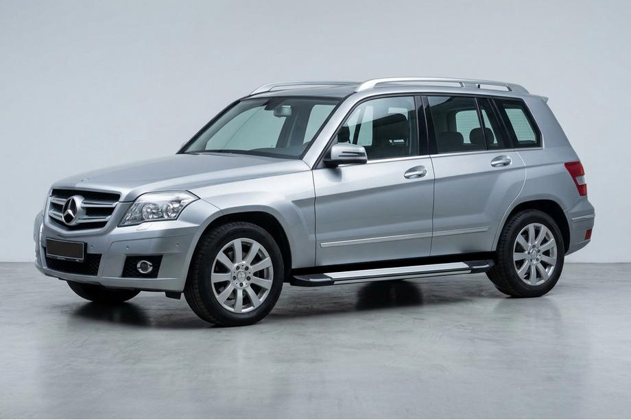 Mercedes GLK class X204 2008-2015 Pedane Laterali Rainbow (2 pz, Alluminio) Image