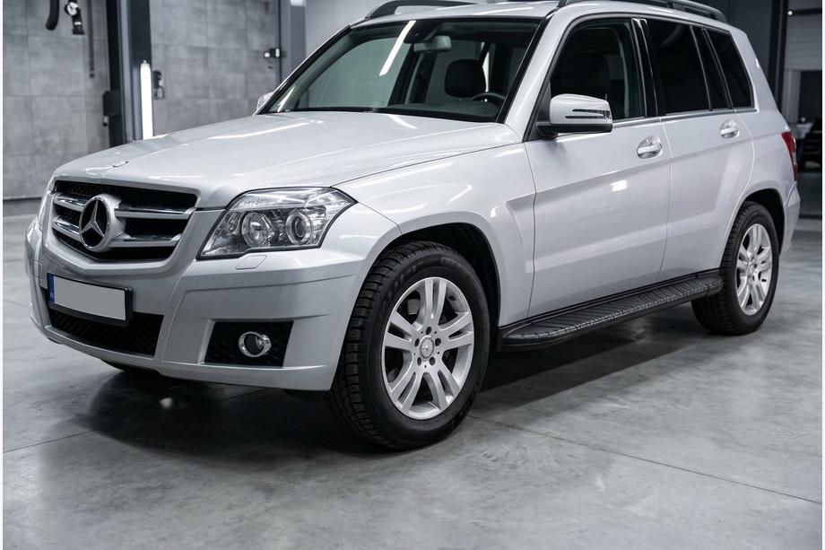 Mercedes GLK class X204 2008-2015 Pedane Laterali Bosphorus Black (2 pz, Alluminio) Image