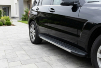 Mercedes GLK class X204 2008-2015 Pedane Laterali Duru (2 pz, Alluminio) foto 1