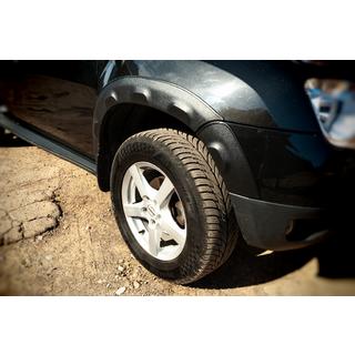 Allargamenti passaruota con bordini (8 pz, plastica) Dacia Duster 2008-2018 foto 4