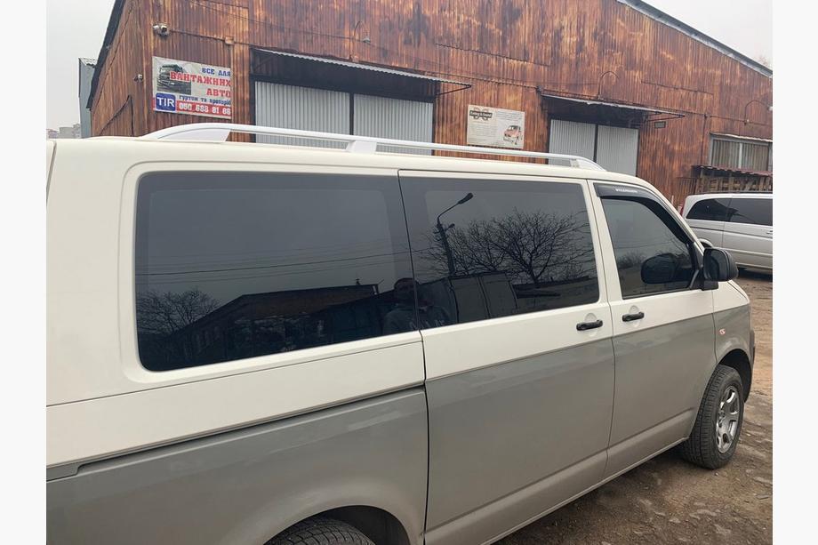 Volkswagen T5 2010-2015 Barre portatutto Skyport (bianche) Passo Corto Foto 13
