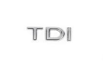 Volkswagen Jetta 2006-2011 Badge TDI (stile originale) Tutto Cromo foto 1