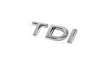 Volkswagen Jetta 2006-2011 Badge TDI (stile originale) Tutto Cromo foto 4