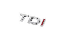 Volkswagen Jetta 2006-2011 Badge TDI (stile originale) Tutto Cromo foto 3