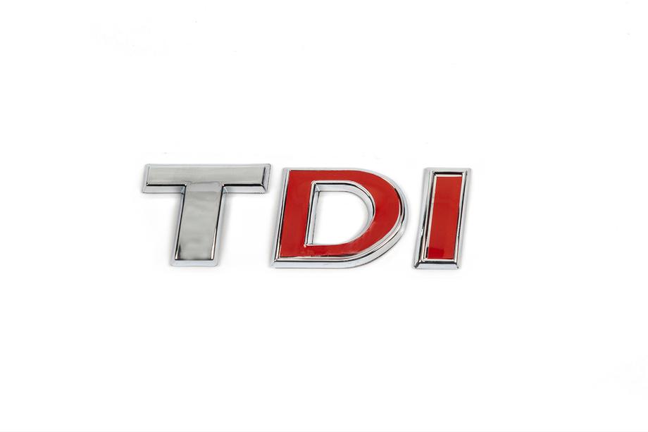 Volkswagen Crafter 2006-2016 Scritta TDI (corsivo) Image