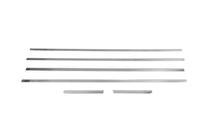 Mitsubishi ASX 2010-2023 Cornici Finestrini (6 pz, Acciaio Inox) foto 4