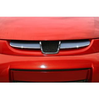 Coperture griglia cromate 2004-2008 (2 pz, acciaio inox) Peugeot Partner 1996-2008 foto 1