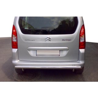 Protezione Posteriore (Acciaio Inox) Citroen Berlingo 2008-2018 foto 1