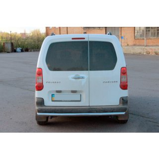 Protezione Posteriore (Acciaio Inox) Citroen Berlingo 2008-2018 foto 2