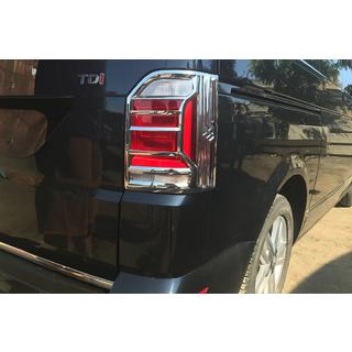 Coperture Fanali Posteriori Cromo (2 pz, ABS) Volkswagen T6 2015-2024 foto 1