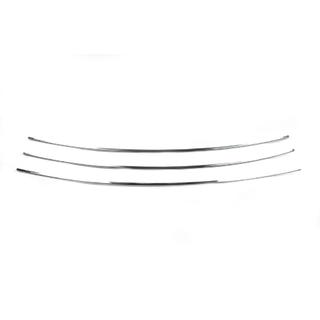 Inserti griglia paraurti Cofano Dritto (3 pz, Acciaio Inox) Volkswagen T4 Transporter 1990-2003 foto 3