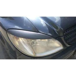 Sopracciglia fari dritte (2004-2010, 2 pz, plastica) Mercedes Vito W639 2004-2014 foto 4