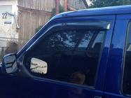 Volkswagen T4 Transporter 1990-2003 Deflettori Finestrini (2 pz, DDU) foto 5