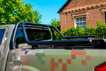 Ford Ranger 2007-2011 Roll bar per carrozzeria (nero) 76mm foto 3