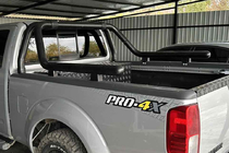 Nissan Navara/NP300 2016- Roll bar per carrozzeria (nero) 60mm foto 3