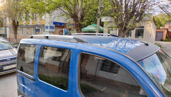 Fiat Doblo I 2005-2010 Barre Tetto Cromate Base Maxi, Piedini in Plastica foto 3