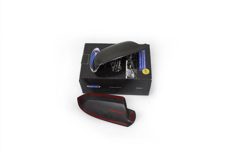 Audi A4 B8 2007-2015 Cover Specchietti 2010-2015 (2pz, Vero Carbonio) Foto 6