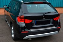 BMW X1 E84 2009-2015 Protezione Paraurti Posteriore OmsaLine Acciaio Inox foto 2