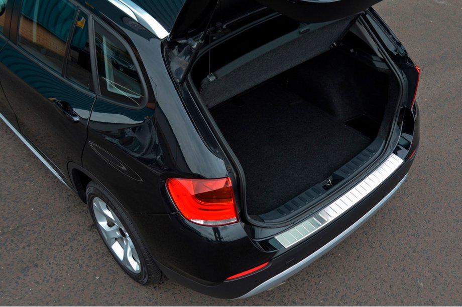 BMW X1 E84 2009-2015 Protezione Paraurti Posteriore OmsaLine Acciaio Inox Image