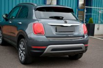 Fiat 500X 2014-2024 Modanatura bagagliaio acciaio inox foto 2
