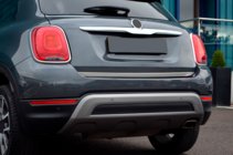 Fiat 500X 2014-2024 Modanatura bagagliaio acciaio inox foto 3