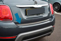 Fiat 500X 2014-2024 Modanatura bagagliaio acciaio inox foto 1