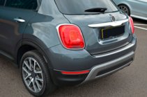 Fiat 500X 2014-2024 Protezione Paraurti Posteriore OmsaLine Acciaio Inox foto 5